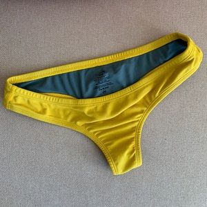 Jolyn Duke bikini bottom mustard yellow